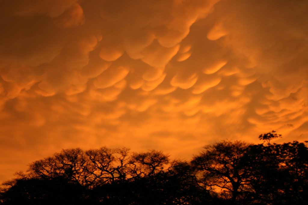 A spectacular sky over Ndumu after an equally spectacular storm
